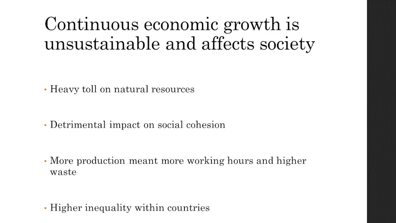 Why Wellbeing Economy? arguments for a paradigm shift from economic growth