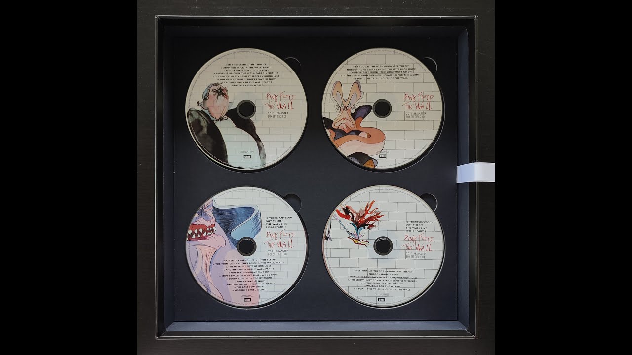 Unboxing Pink Floyd - The Wall 2011 Collector's Immersion Box Set