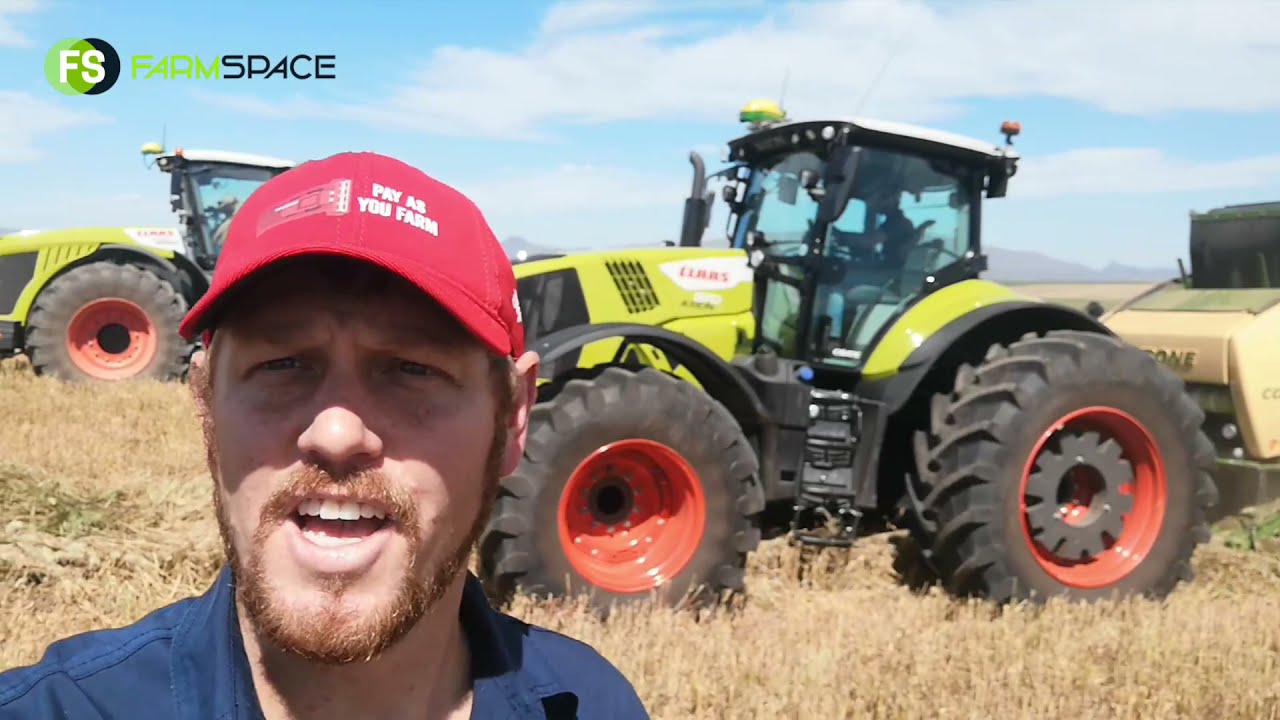 Ons gesels met Wilhelm Schonfeldt oor die nuwe Claas SA Axion 870 trekker