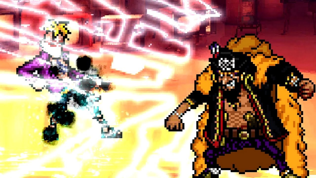 MARCO VS BLACKBEARD - ONE PIECE