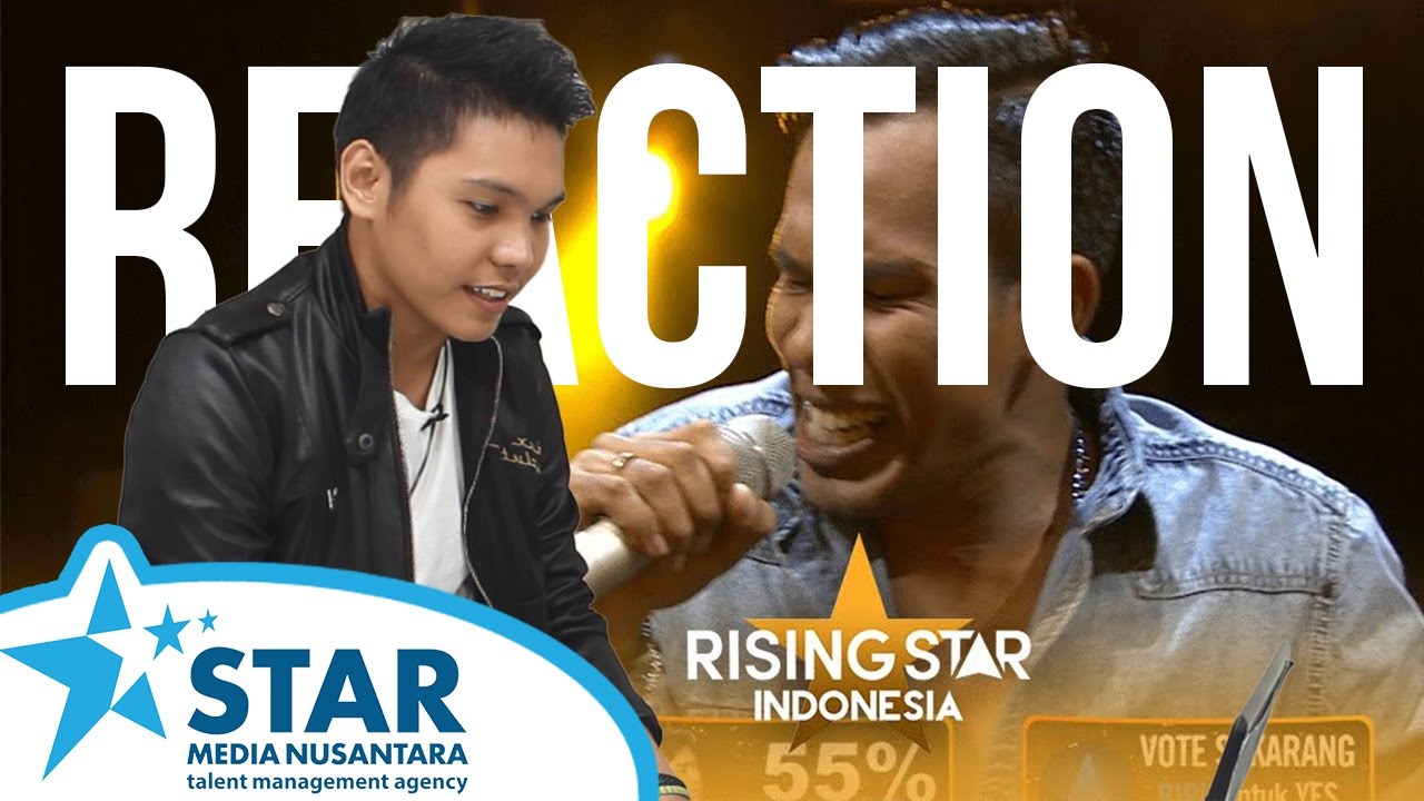 Rising Star Indonesia Reaction (Fazrun 