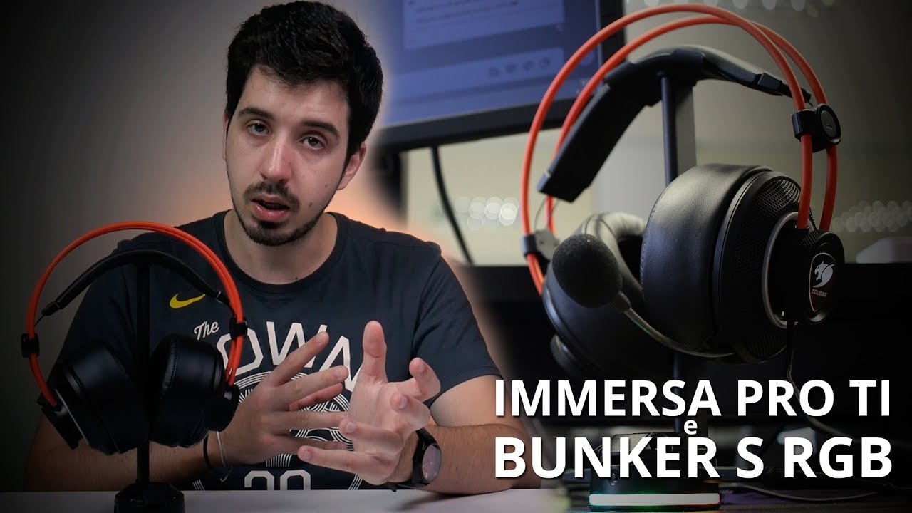 Cougar Immersa Pro Ti + Bunker S RGB - REVIEW
