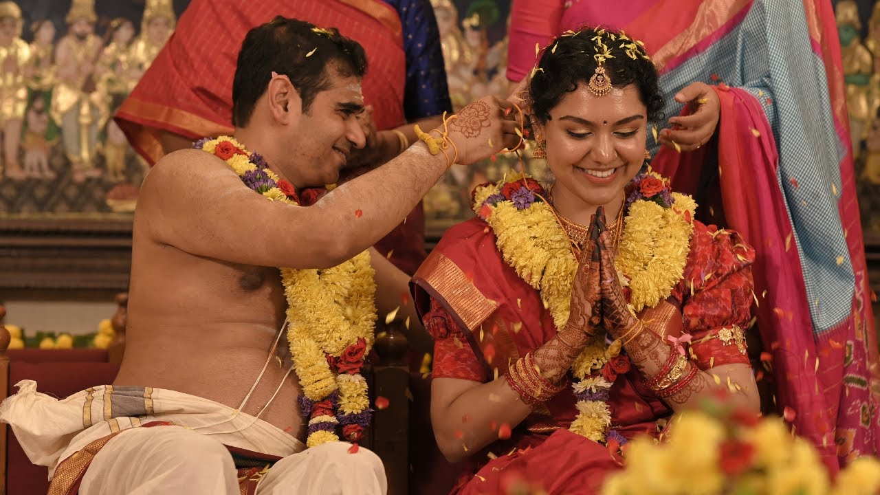 Lakshmi & Kishore Wedding Highlights || Vaidic Vivaham at Art of Living International Centre