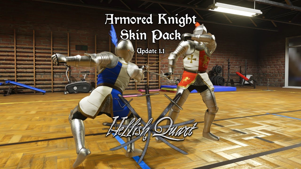Hellish Quart - Armored Knight Skin Pack / Update 1.1 - Mod Showcase