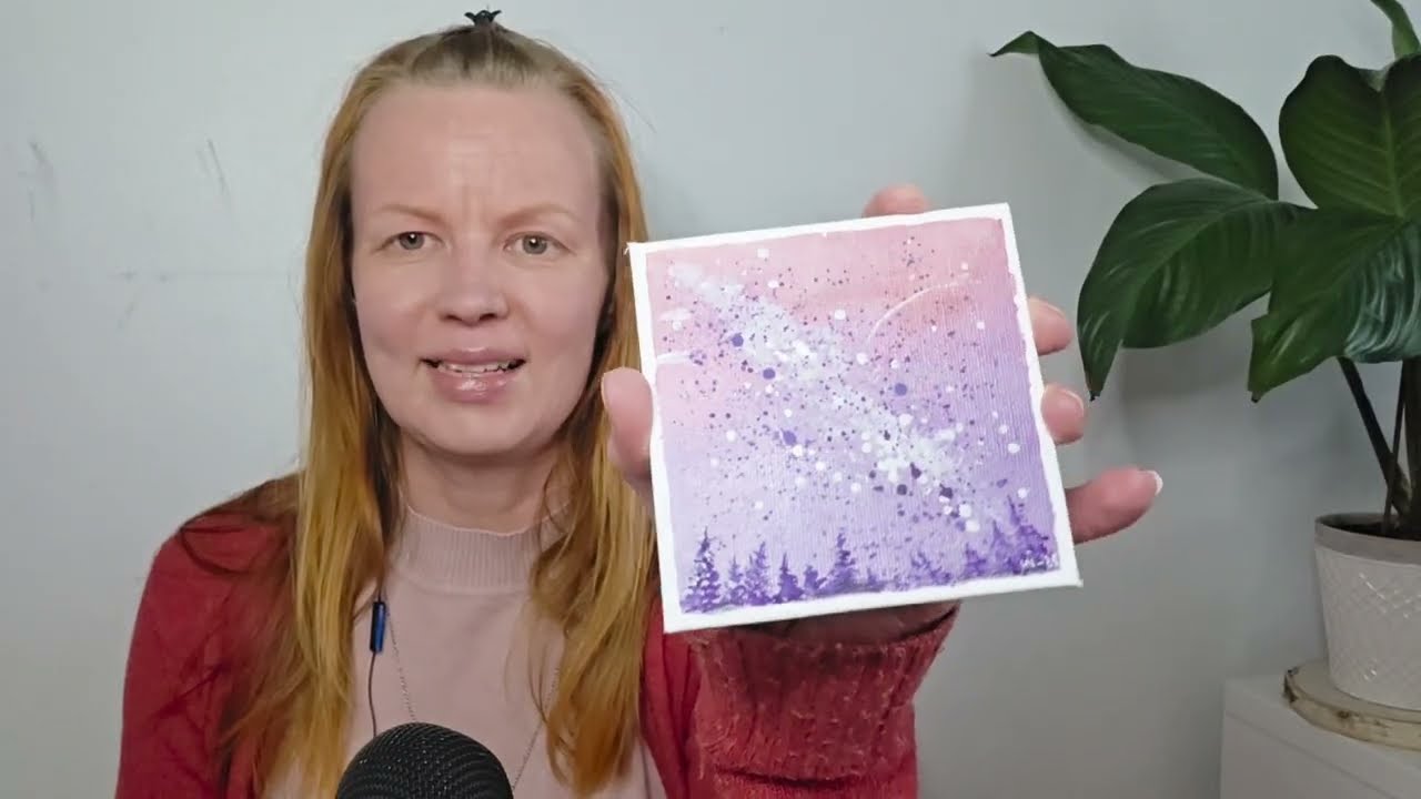 Небольшой художественный момент – ASMR-видео с мягким акцентом