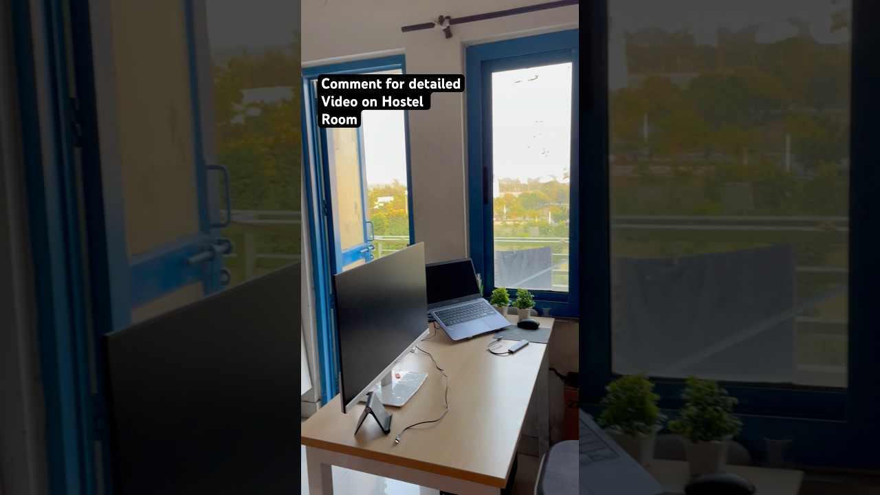 IIT Ropar Hostel Room | My room setup 🙇&zwj;♂️📚👨🏻&zwj;💻IIT Ropar Capus Tour #iitropar #iit #hosteldays