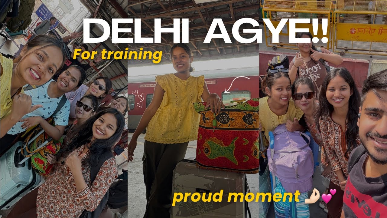 Początek nowego rozdziału | Życie korporacyjne + vlog z podr&oacute;ży do Delhi | Mansi Gupta