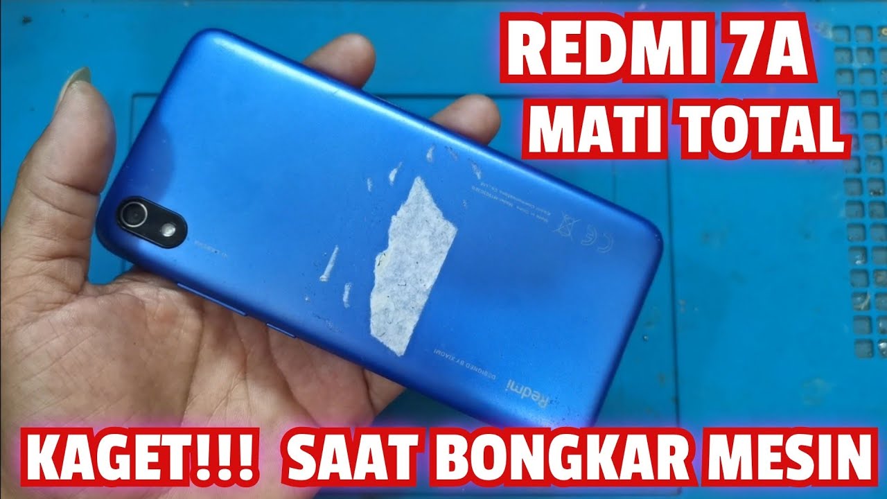 REDMI 7A BEKAS GARAPAN AUTO KAGET SAAT BONGKAR#teksovlog