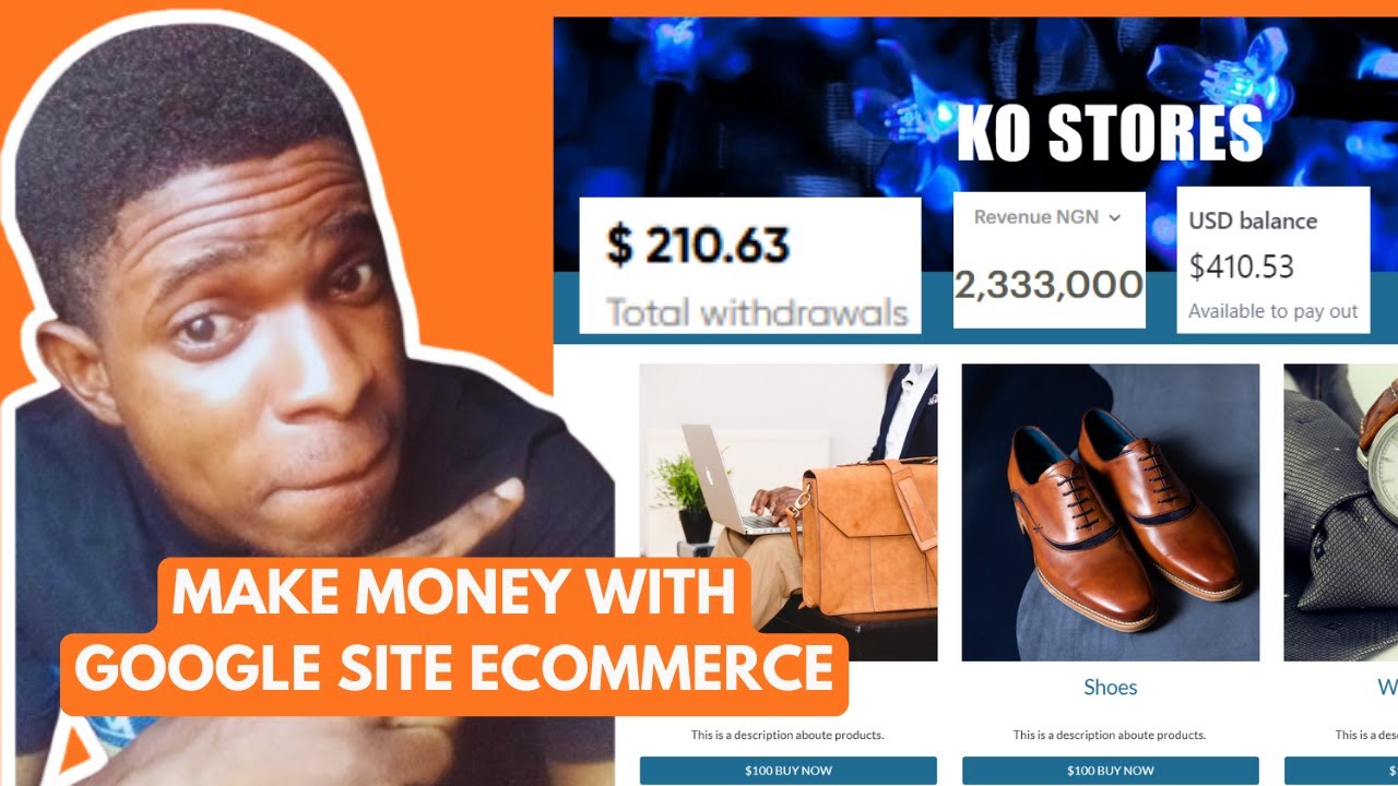 Google Sites: электронная коммерция 2026 &mdash; продавайте товары онлайн с помощью Google Sites в 2026...