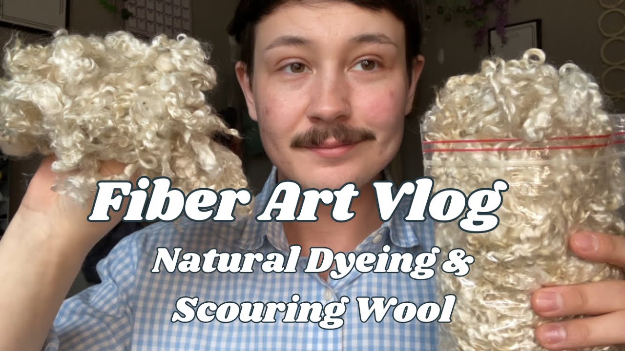 Fiber Artist Vlog || Mixing all my &ldquo;leftover&rdquo; natural dyes into one vat!