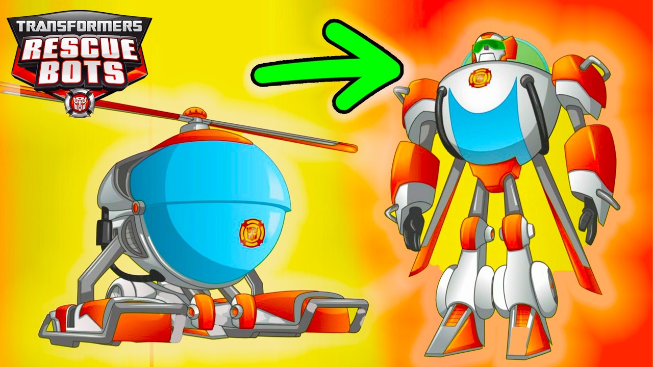 Blades’ First BIG Rescue! 🚁 Transformers Rescue Bots Full Episodes 1-5 | Movie | Kids Show | 2 Hours