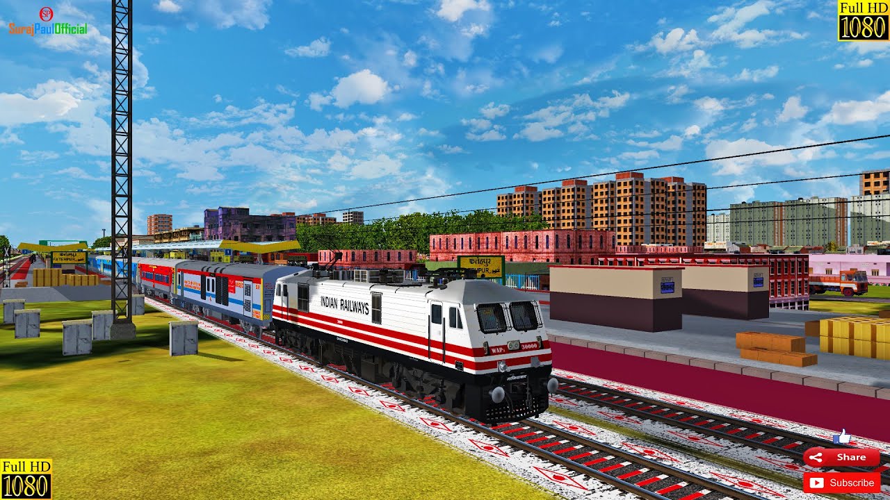 MSTS || 02582 New Delhi Banaras SF Special || North Central Railways || NCR || SurajPaulOfficial