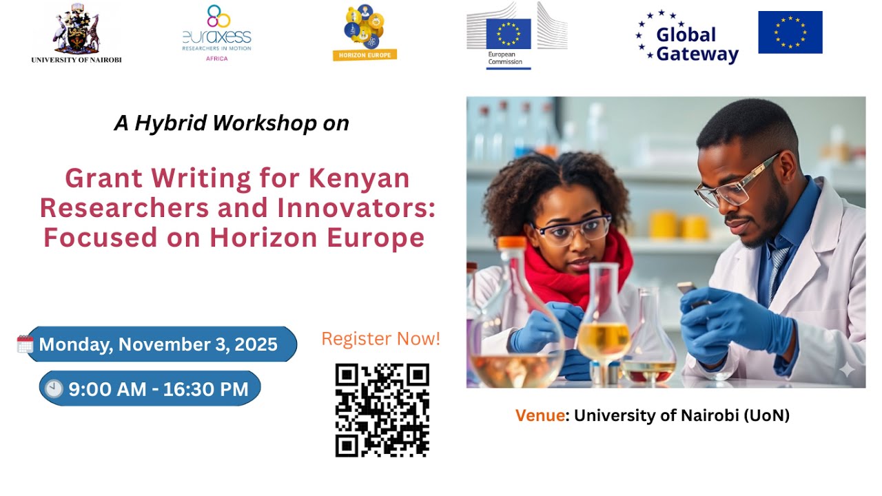 A Hybrid Workshop on Grant Writing for Kenyan Researchers and Innovators: Focused on Horizon Europe