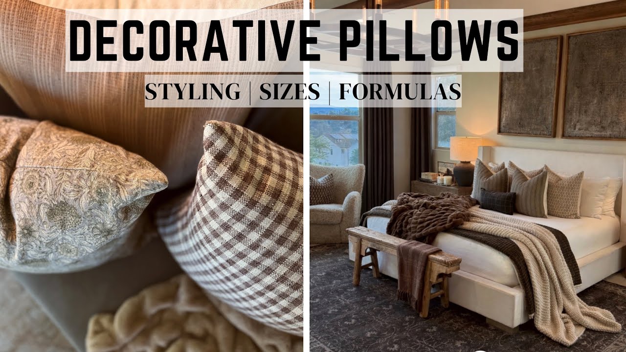 DECORATIVE PILLOWS || SIZES || INSERTS || INFORMATIVE || 2026
