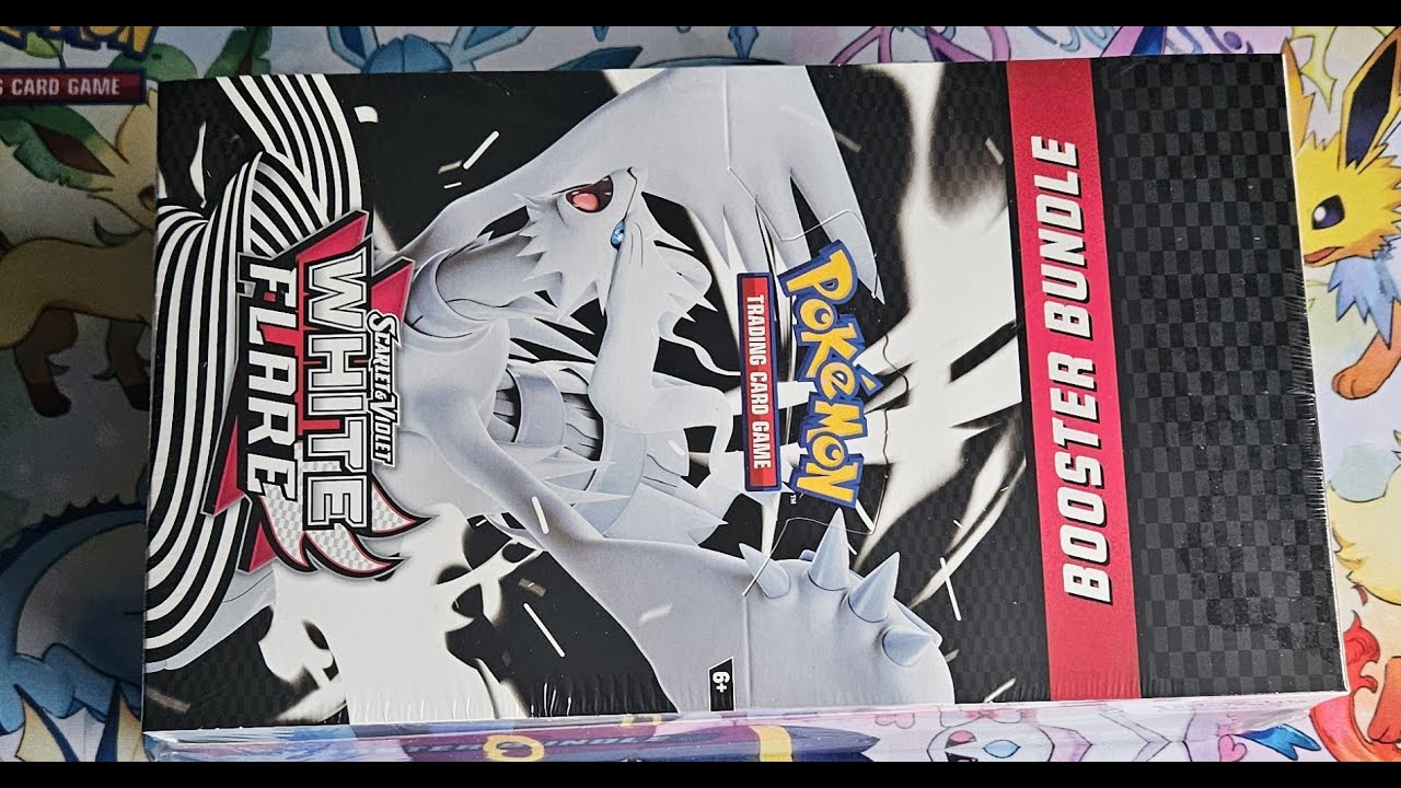 Pokemon black bolt en white flare 9# White Flare booster bundels