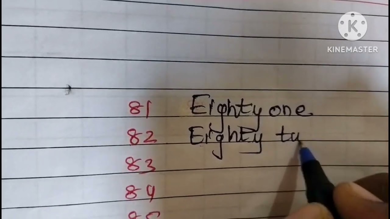Forward ⏩ counting 51 to 100