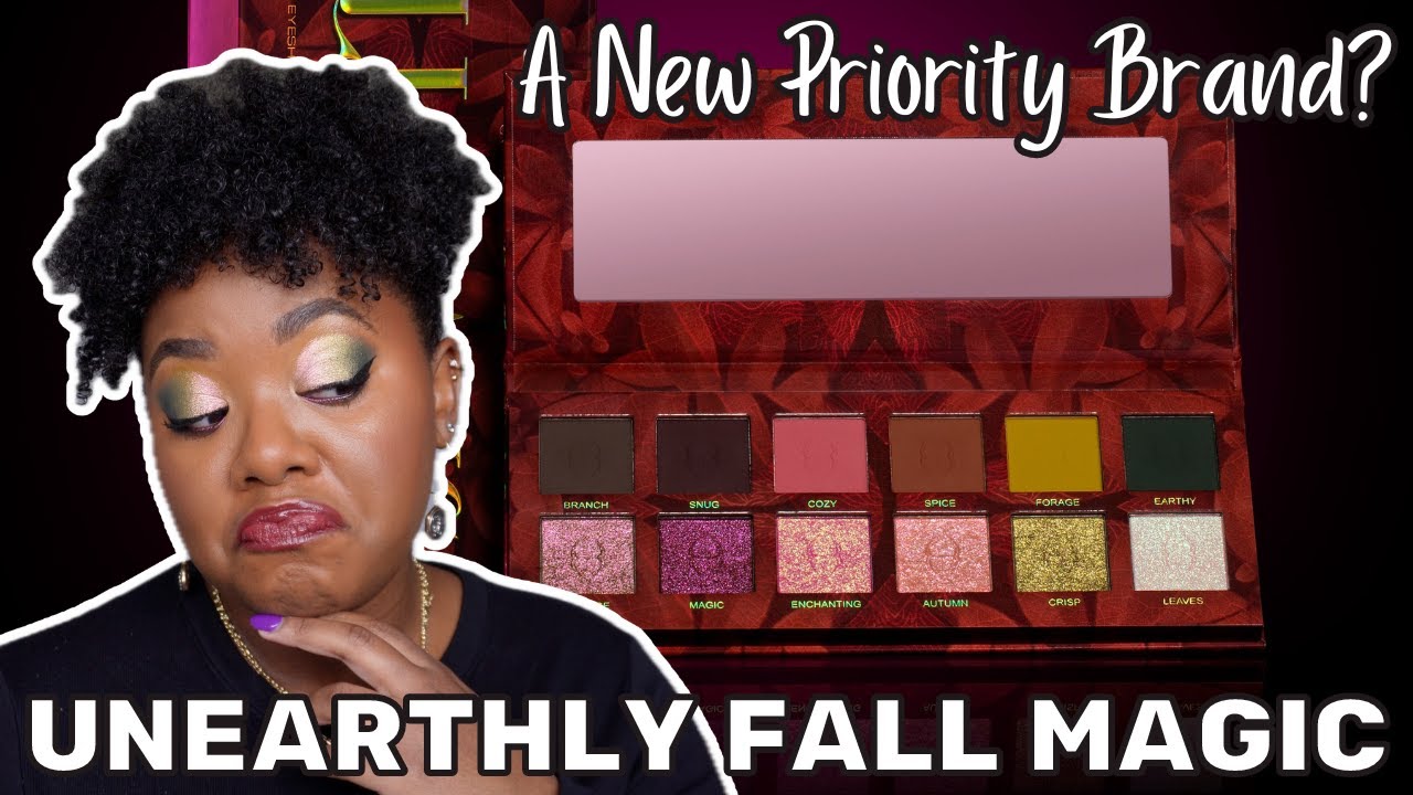 UNEARTHLY COSMETICS FALL MAGIC | SWATCHES & 2 LOOKS | IS THIS MY NEW PRIORITY BRAND