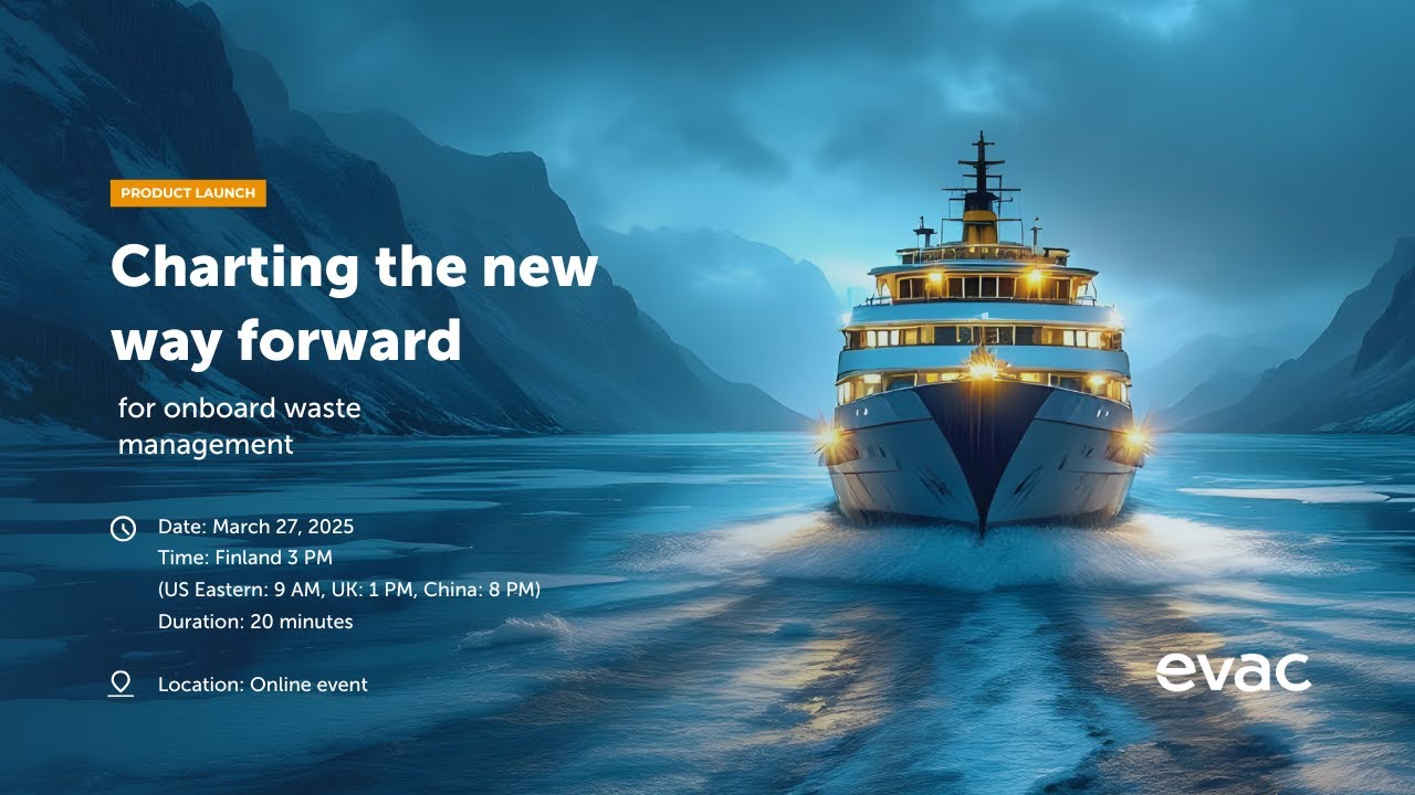 Product Launch: Chart the new way forward for onboard waste management