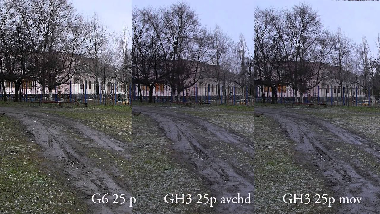Lumix G6 vs Lumix GH3 25p