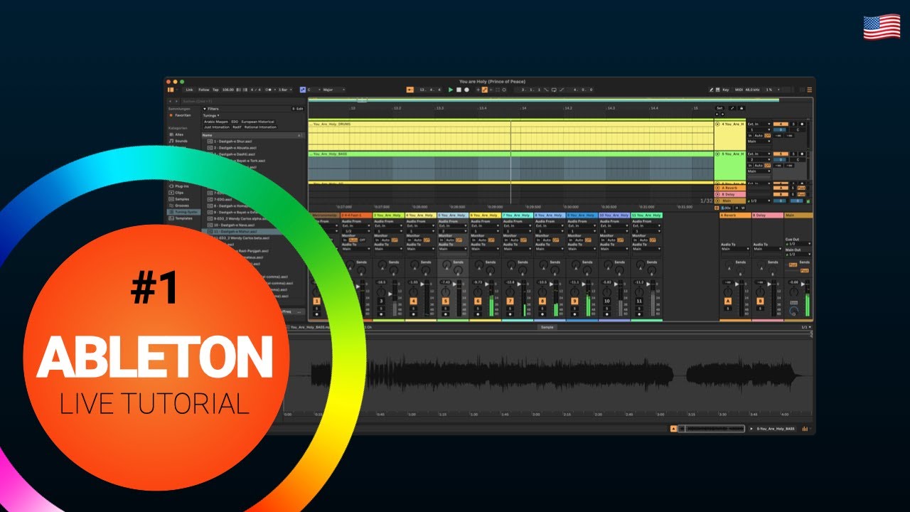 Ableton Live 12 – Part 1: Tutorial for Beginners