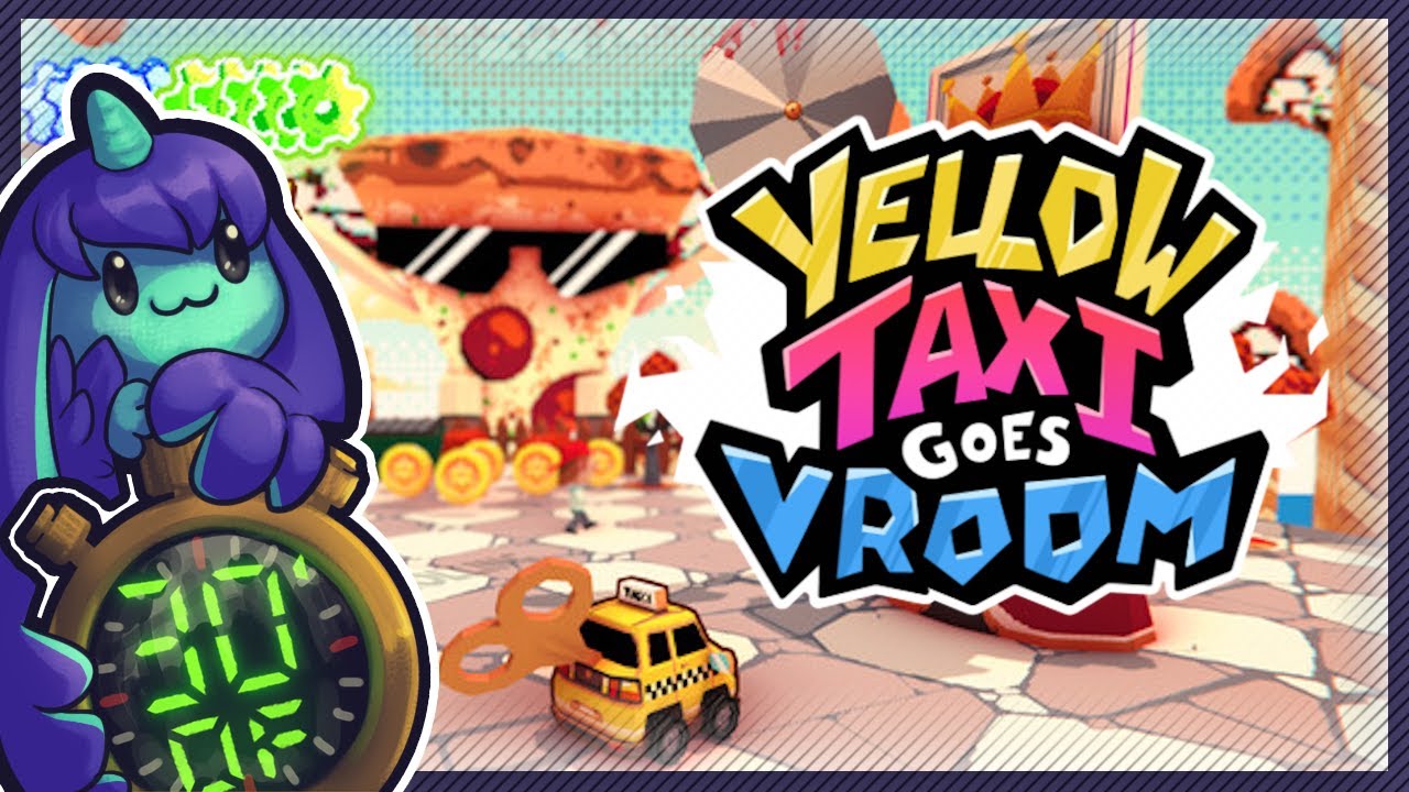 Mario 64 But you're a Car?| 30 Minutes of.. Yellow Taxi Goes Vroom