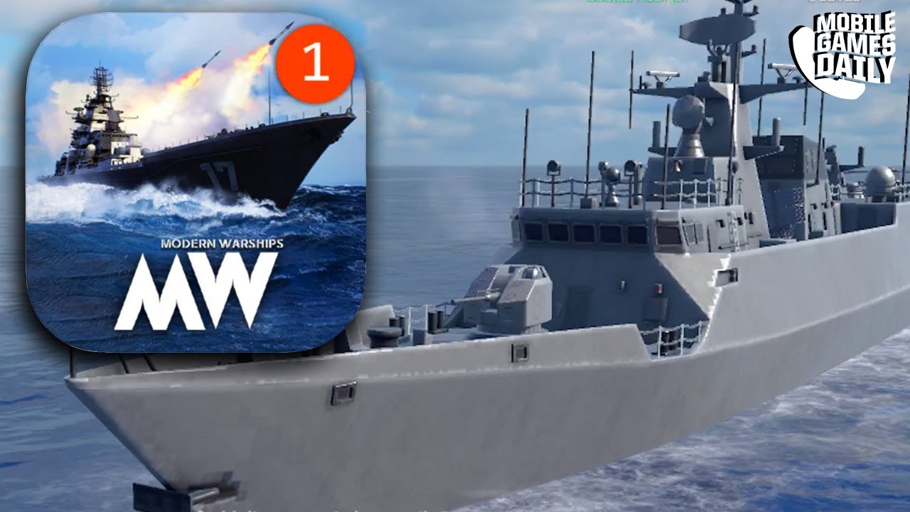MODERN WARSHIPS - Gameplay First Look (iOS, Android)