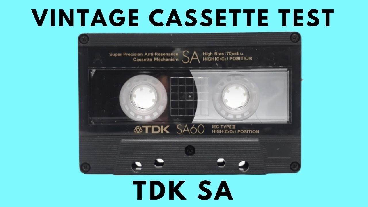 Vintage Cassette Review : TDK SA Chrome Cassette