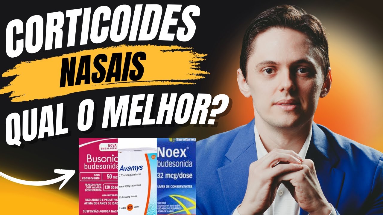 Qual corticoide nasal &eacute; melhor ? Dr.Renato Ponte Otorrinolaringologista