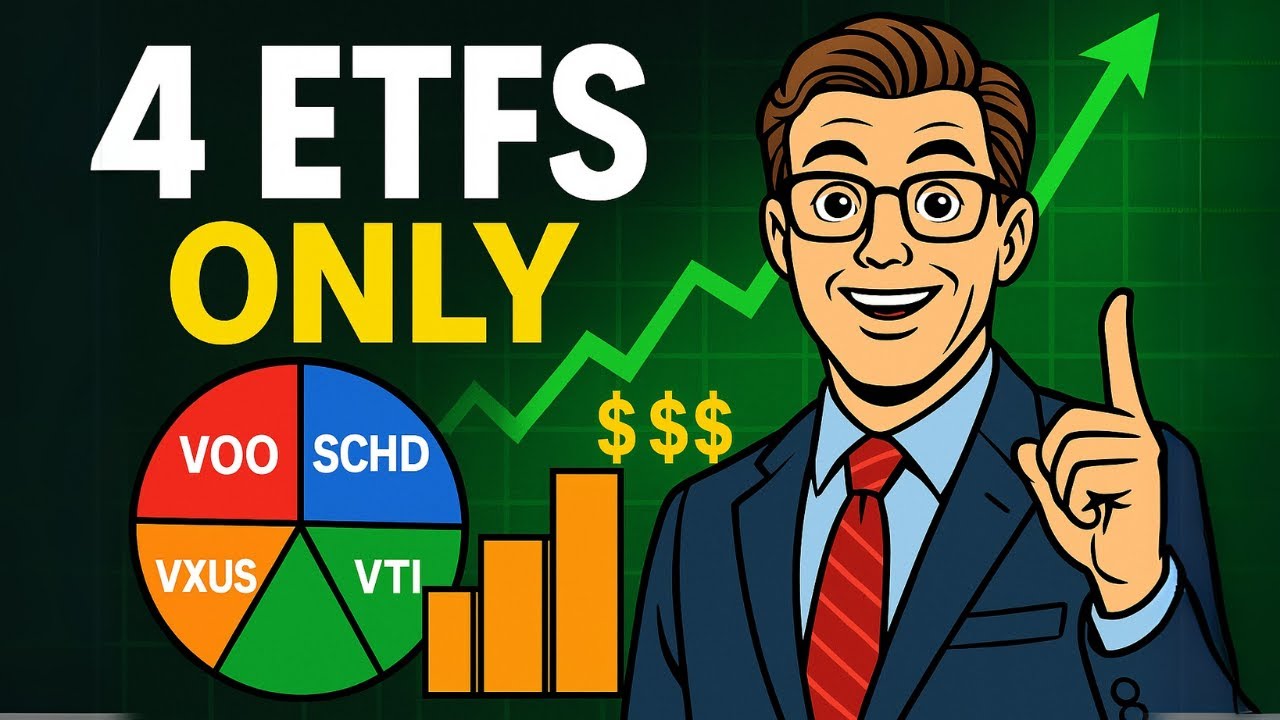 Your 4 ETF Blueprint for Long-Term Wealth (Even If You&rsquo;re Starting Late)