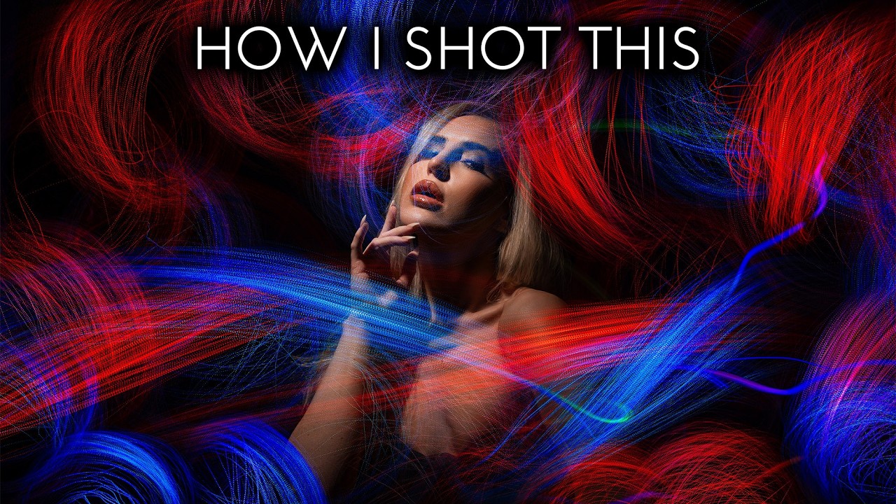 How to take indoor LIGHT PAINTING PORTRAIT photographs | Ants on a Melon