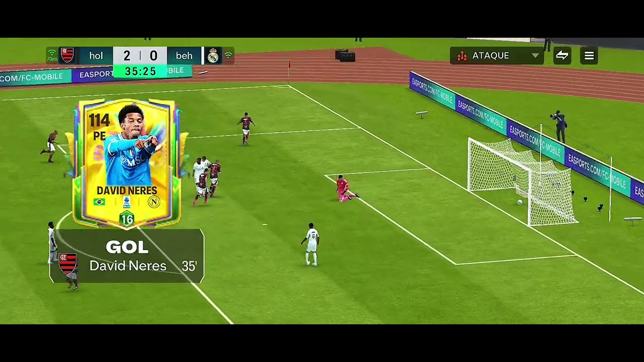 Flamengo vs Real Madrid | FC Mobile – Modo Manager