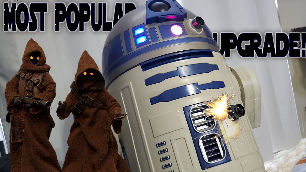 The most popular HD R2-D2 upgrade! Easy!