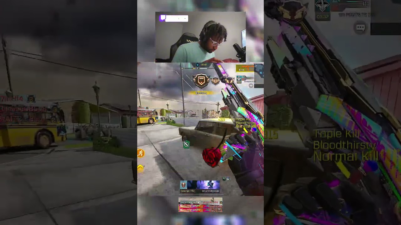 They buffed my wallet & my aim 😂💸 RAM-7 Mythic COD Mobile