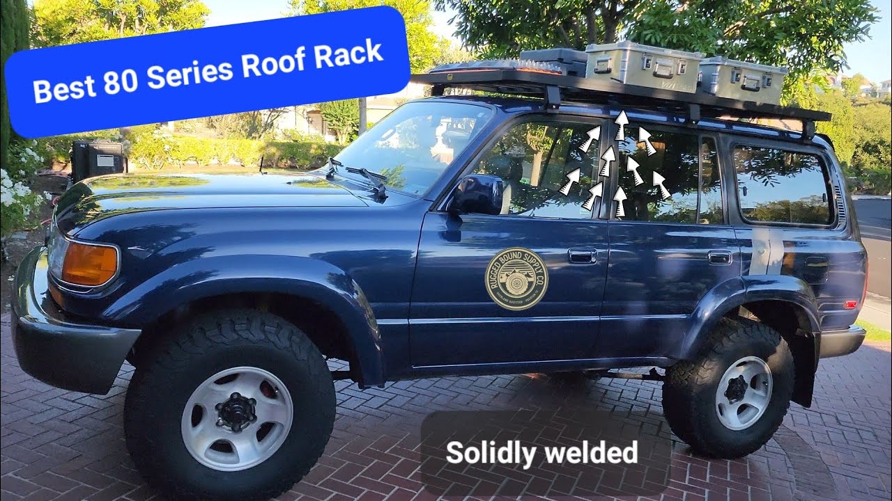 80 Series Roof Rack The Most Heavy Duty