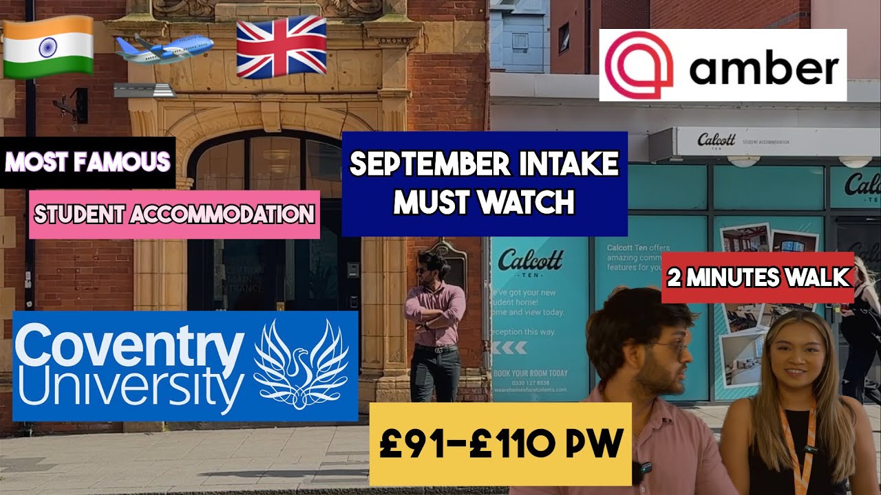 Student Accommodation Near Coventry University| Room Tour| Cheap and best| Calcott Ten| India to UK