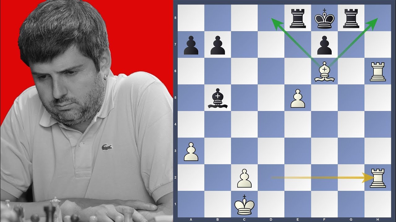 Danger - Split Rooks - Svidler vs Meier | Grenke Chess Classic 2019