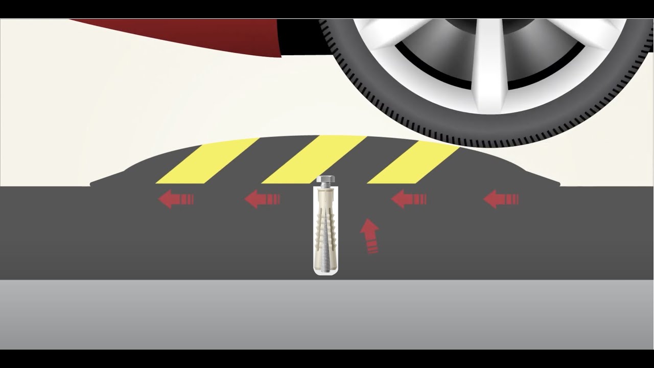 BoltHold Anchors for speed bumps