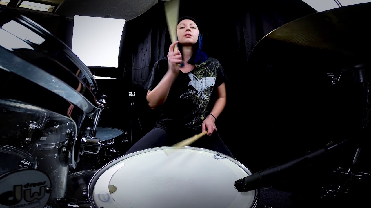 Lindsey Raye Ward - Flyleaf - I'm So Sick (Drum Cover) #HitRewindPT2