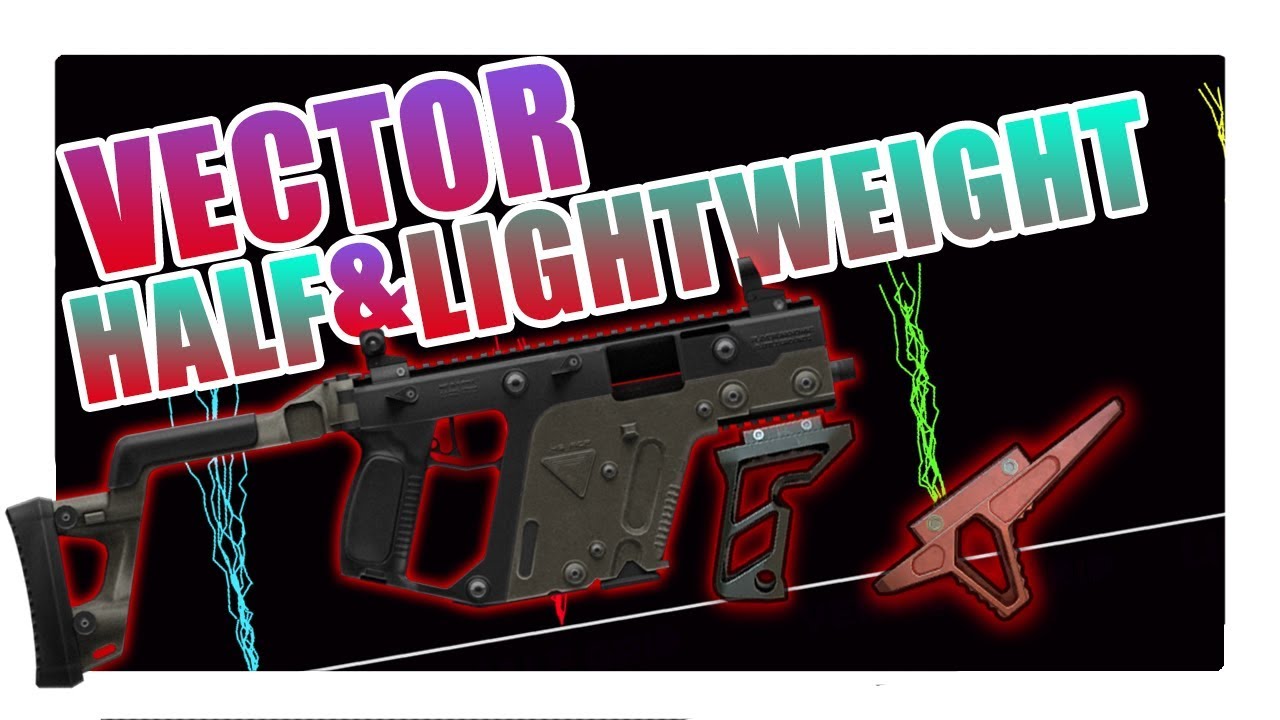 PUBG VECTOR How well does the Half Grip and Light Grip? (PC 1.0 Update 13)