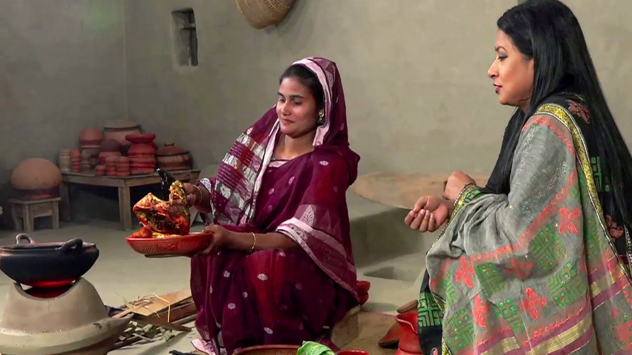 কানচাটা শিম আর সুন্দরী শালগম দিয়ে রুই মাছের দারুণ রান্না || Panorama Cooking