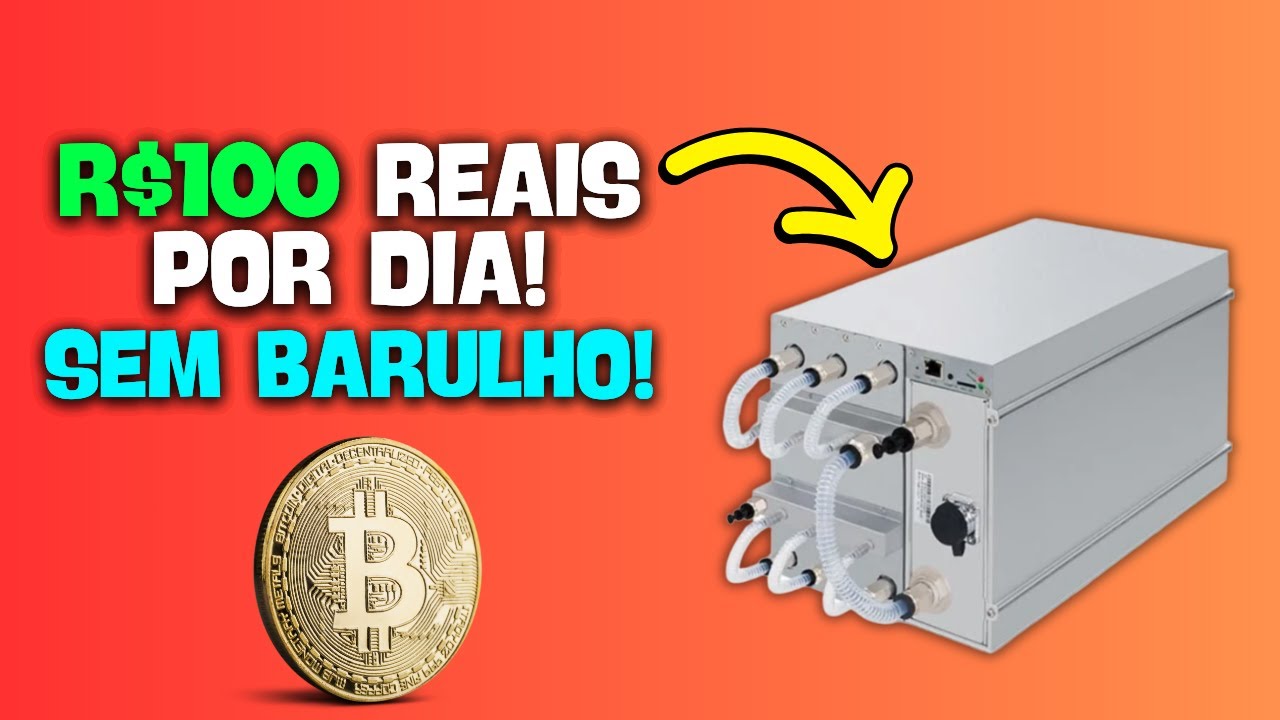 ✅💰ESSA ASIC FATURA R$100 REAIS POR DIA MINERANDO BITCOIN