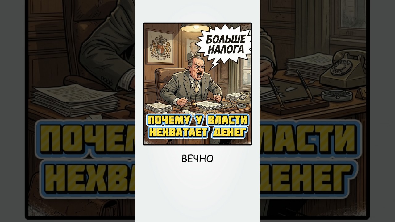 Почему у государства вечно не хватает денег? #научпоп #юмор #финансы #бизнес