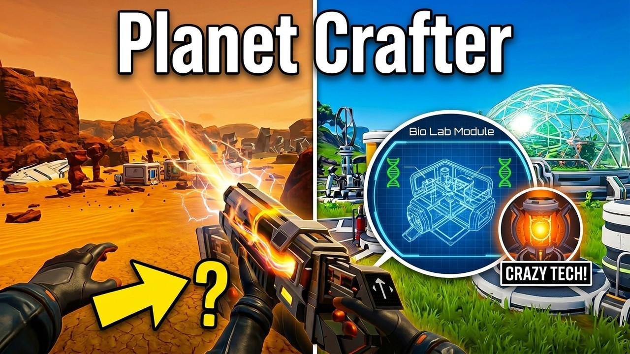 Bio dome makes things that go boom! | Planet Crafter