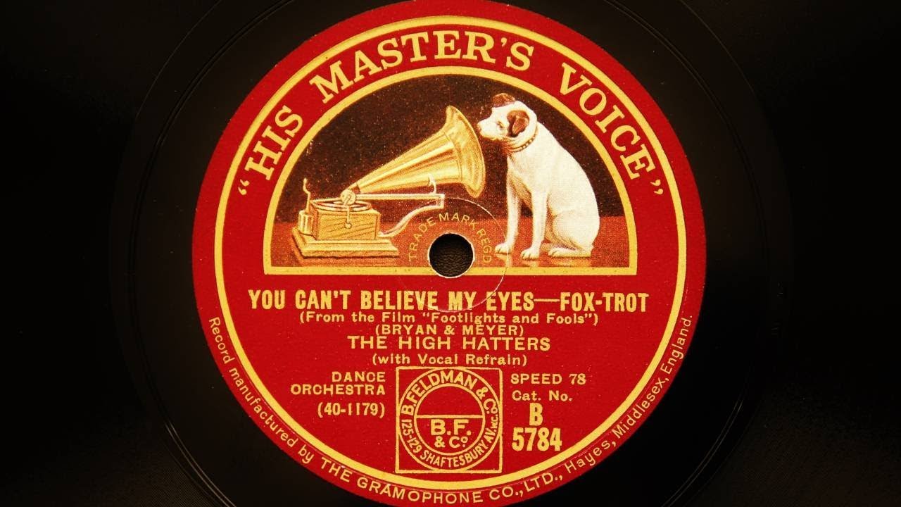 The High Hatters - You Can't Believe My Eyes