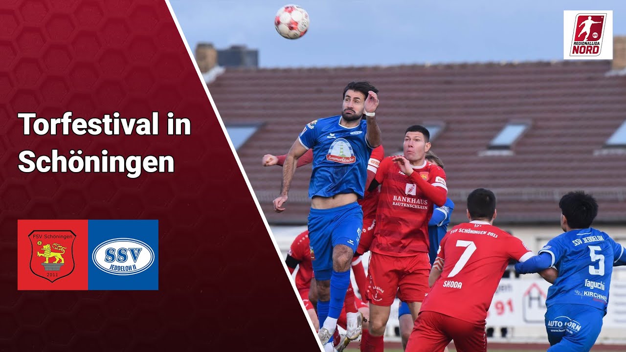 FSV Sch&ouml;ningen - SSV Jeddeloh | Regionalliga Nord | 21. Spieltag 2025/26