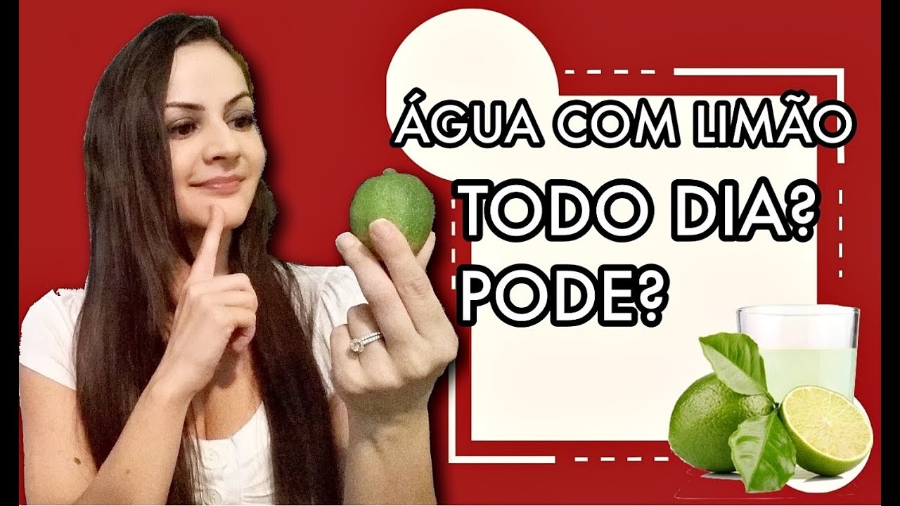 O que acontece com o seu corpo quando você toma água com limão todo dia