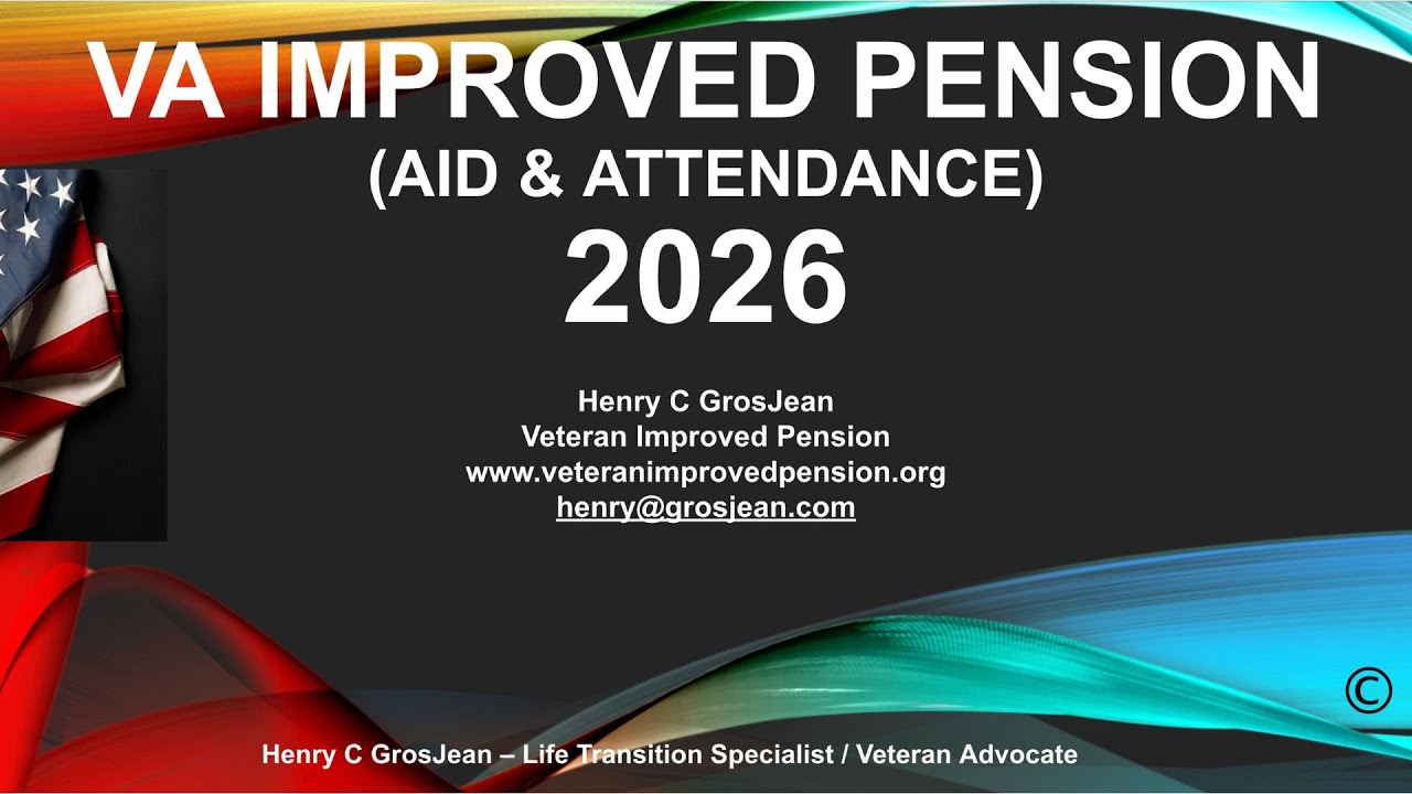 VA Aid and Attendance 2026