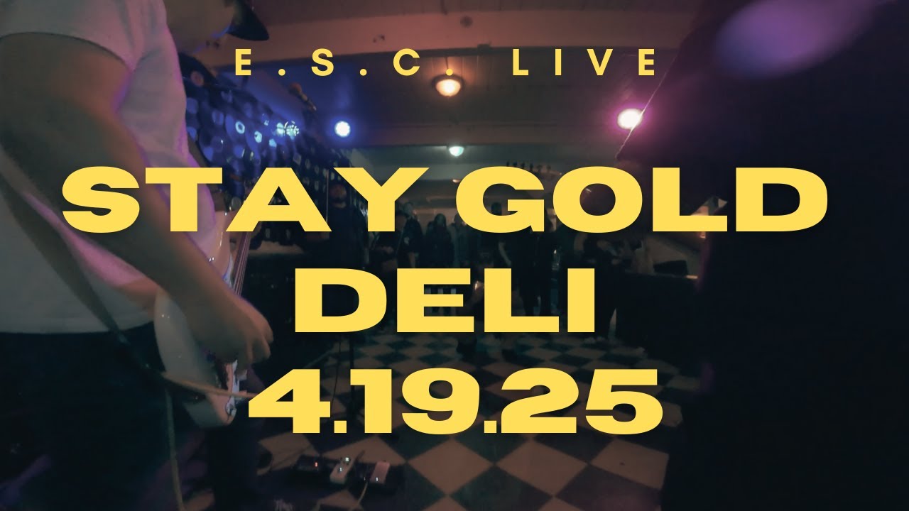 E.S.C. Live at Stay Gold Deli in Oakland, CA. 4/19/2025