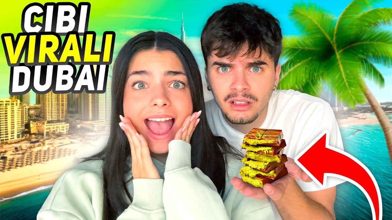 PROVO I CIBI VIRALI DI DUBAI🇦🇪🤔