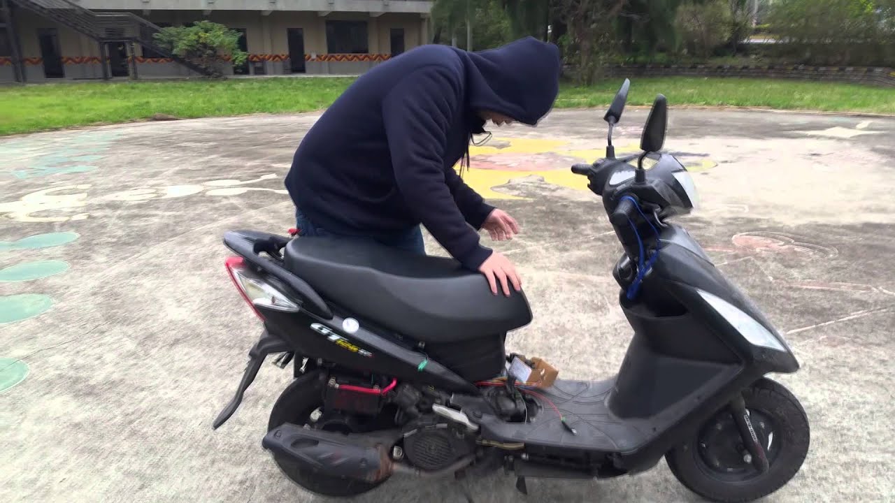 2016 SYM GT125 改裝TP402+藍色節流閥 路跑測試